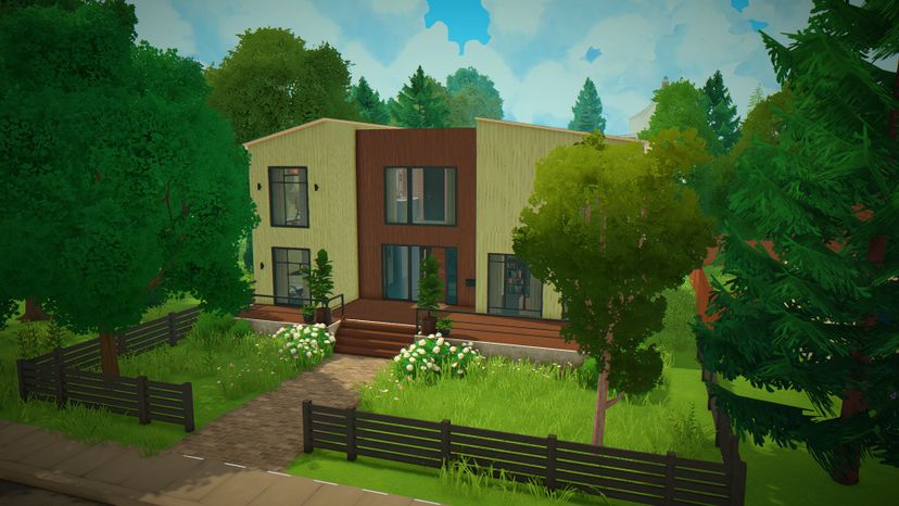 Modern Home mostly furnished