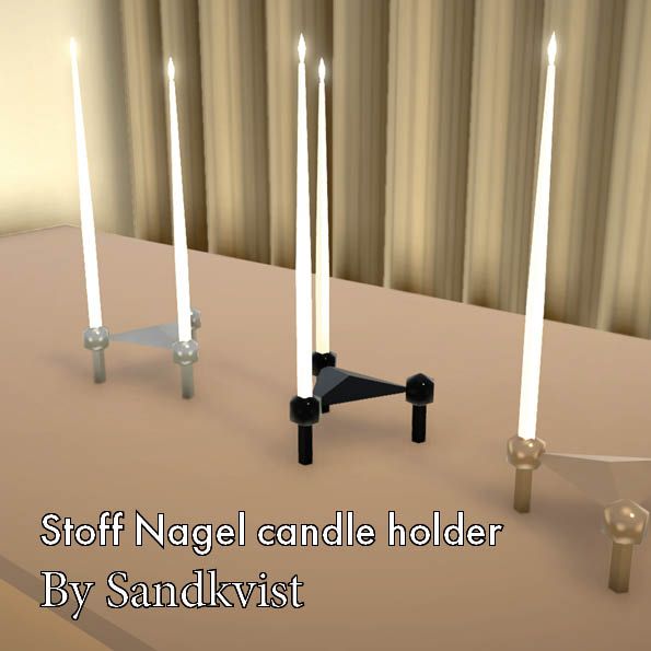 Stoff Nagel Candle Holder 1pcs