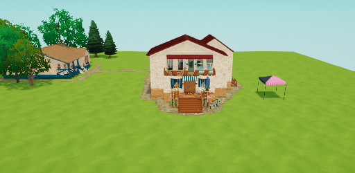 garden house and cottage