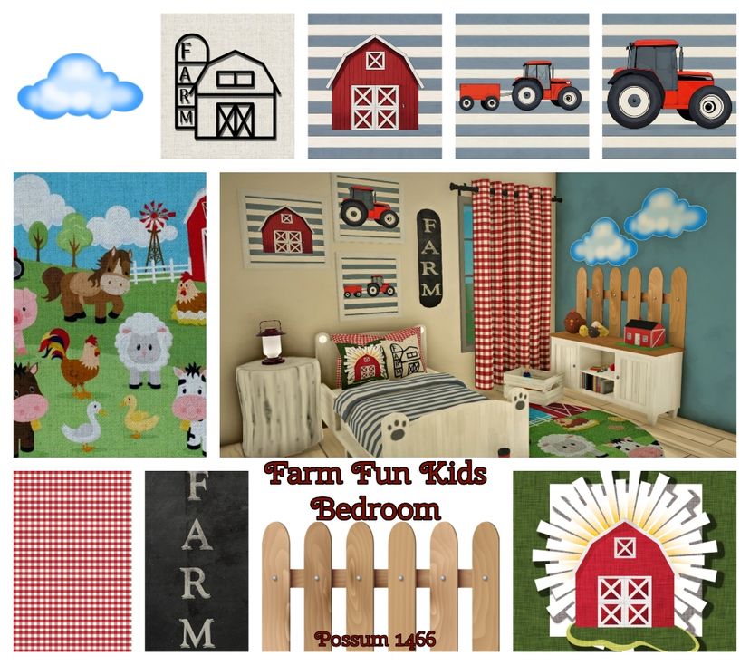 Farm Fun Bedroom