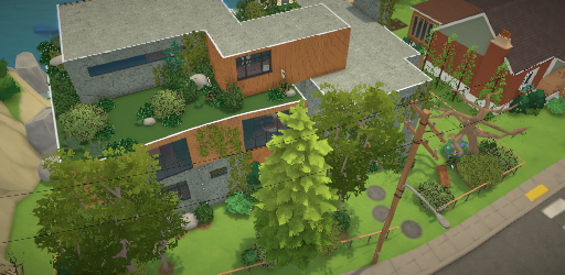 Modern courtyard house
