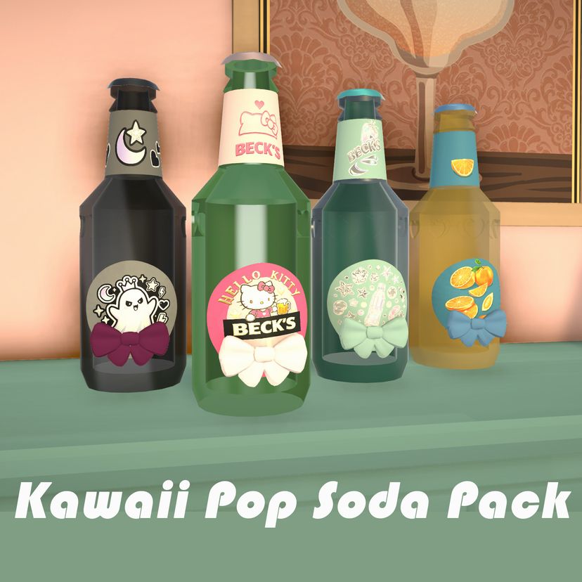 [Bear] Kawaii Pop Soda Pack