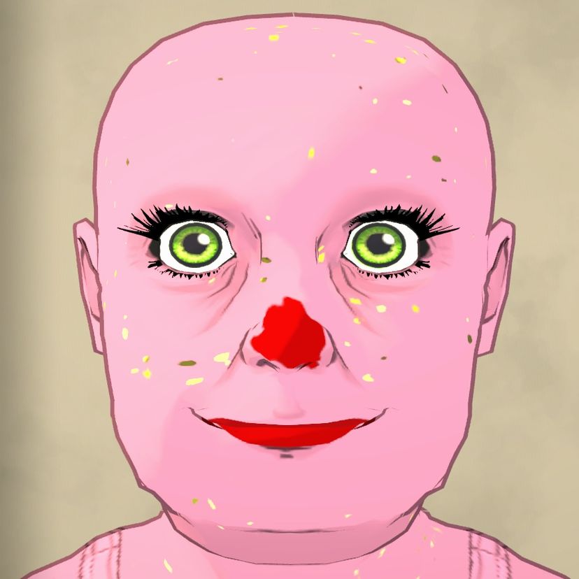 Mr Blobby but you're not having a nice time