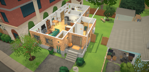 Gentrified Apartment Complex