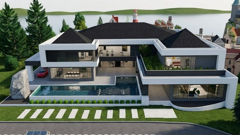 The Anderson Modern Mansion