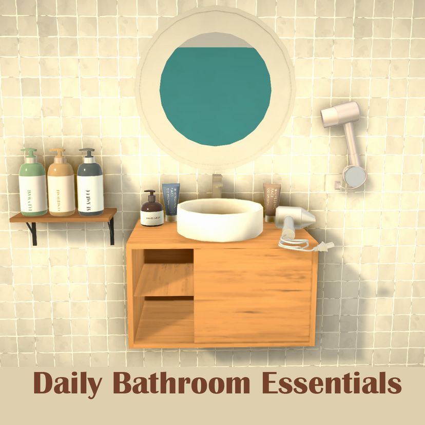 [Bear]Daily Bathroom Essentials