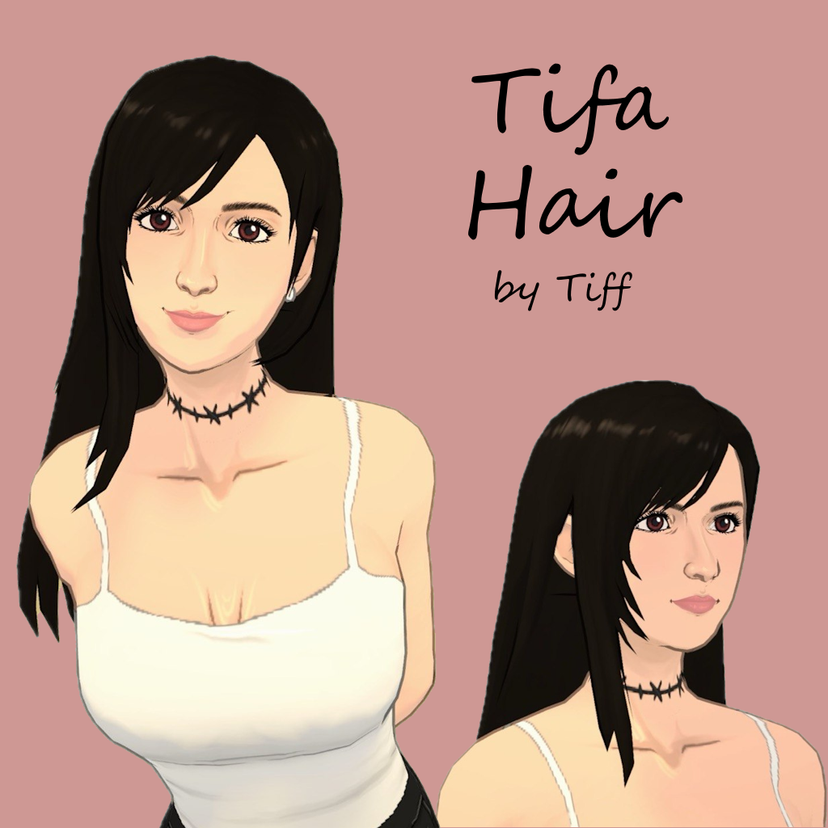 [Tiff] Tifa Hair
