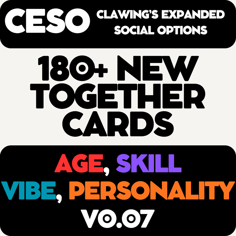 Clawing's Expanded Social Options