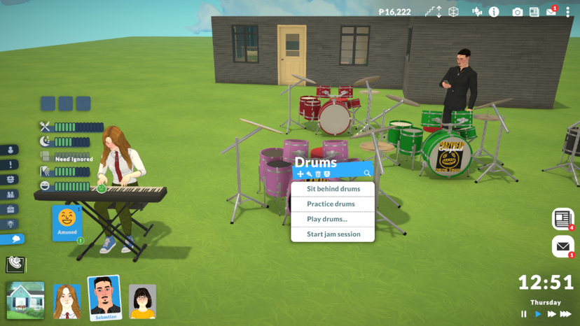 Simple Drum Set