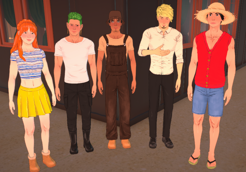 The Straw Hat Crew