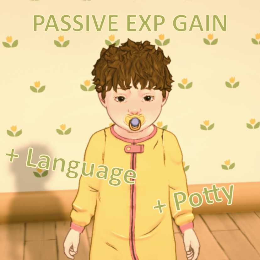 Toddler Passive Exp Gain for Skills