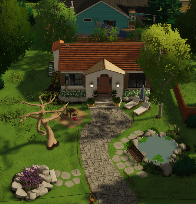 Single-story house (462 m²)