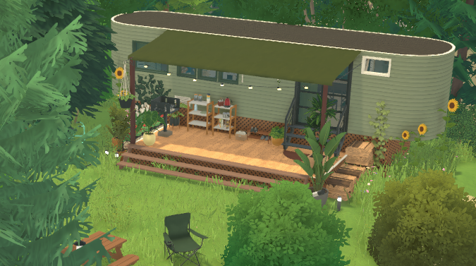 Permanent camping