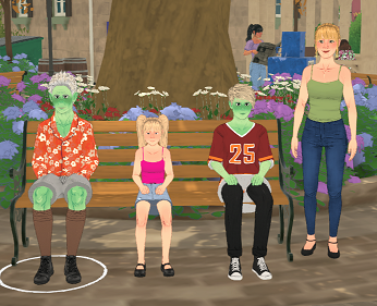 The Smith Family (Sims 2 Remake)