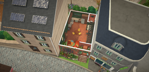 Garden Apartment Row Home