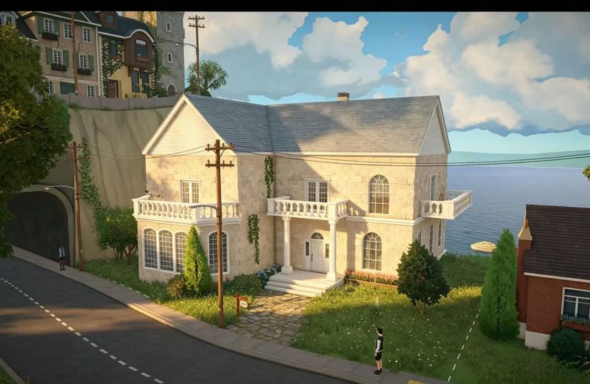seaside villa