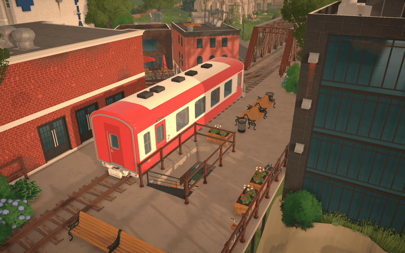Train Cabin Tiny Starter Home