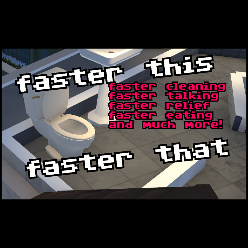 Faster this faster that