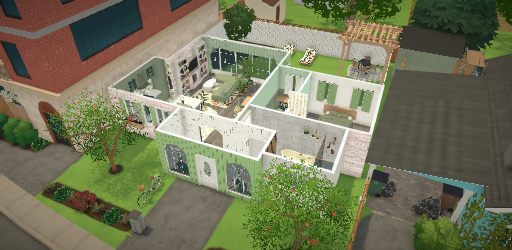 Green Bungalow House