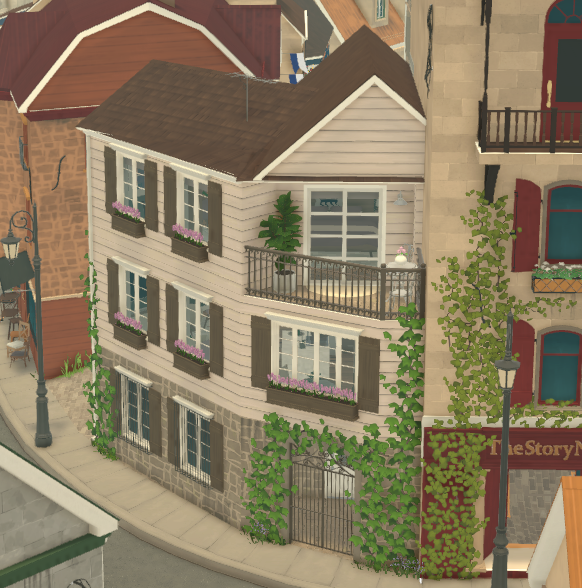 Cozy corner home