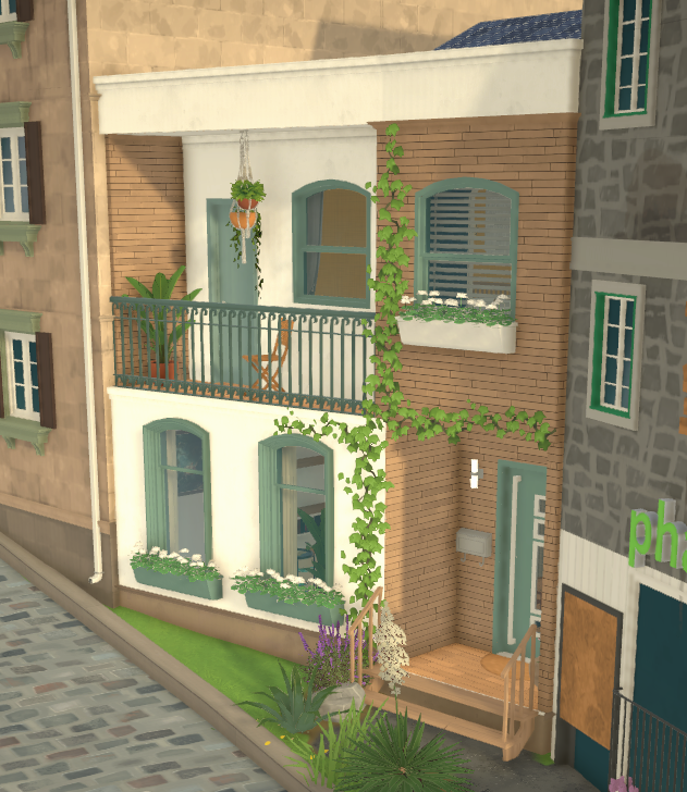 Between two walls - Town House