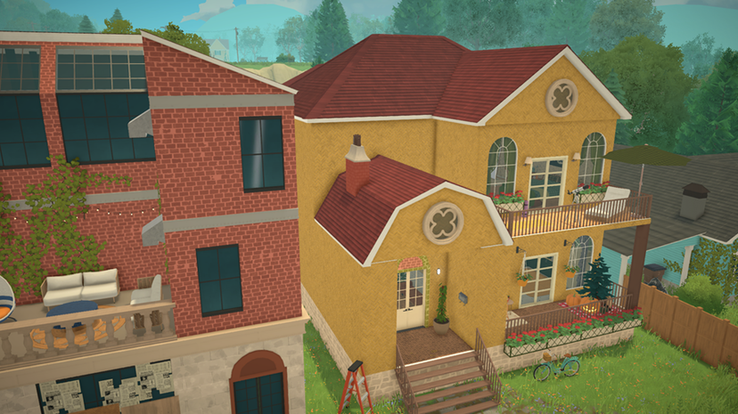 country-style villa