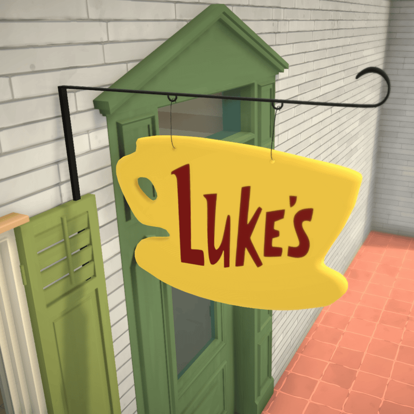 Count Raqula's Favorite Diner Sign (Gilmore Girls)