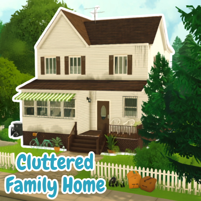 Cluttered Family Home