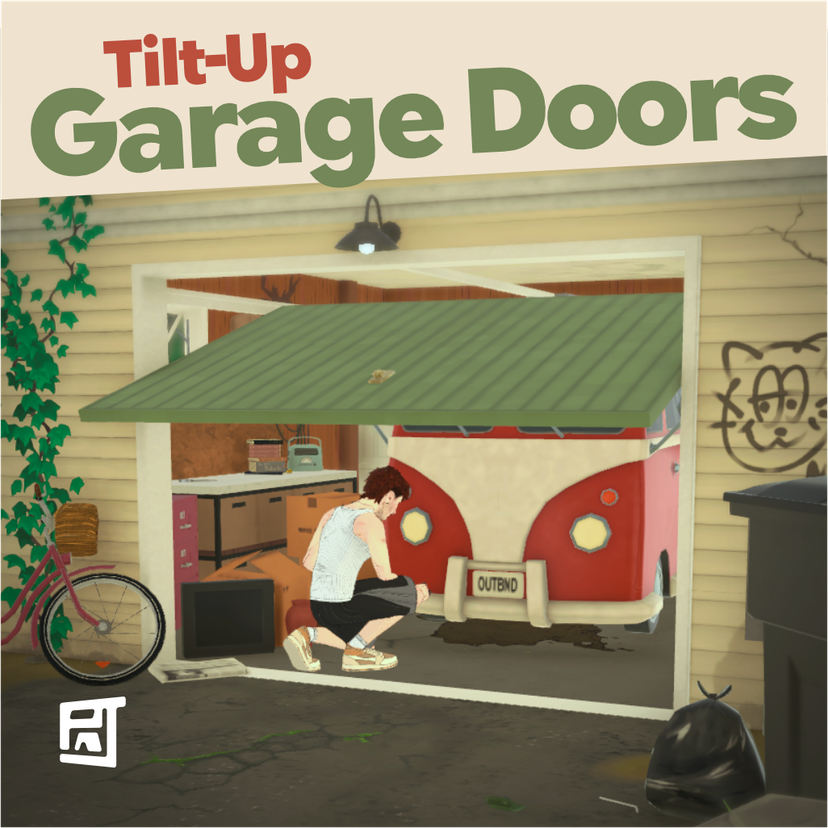Tilt-Up Garage Doors - Paj