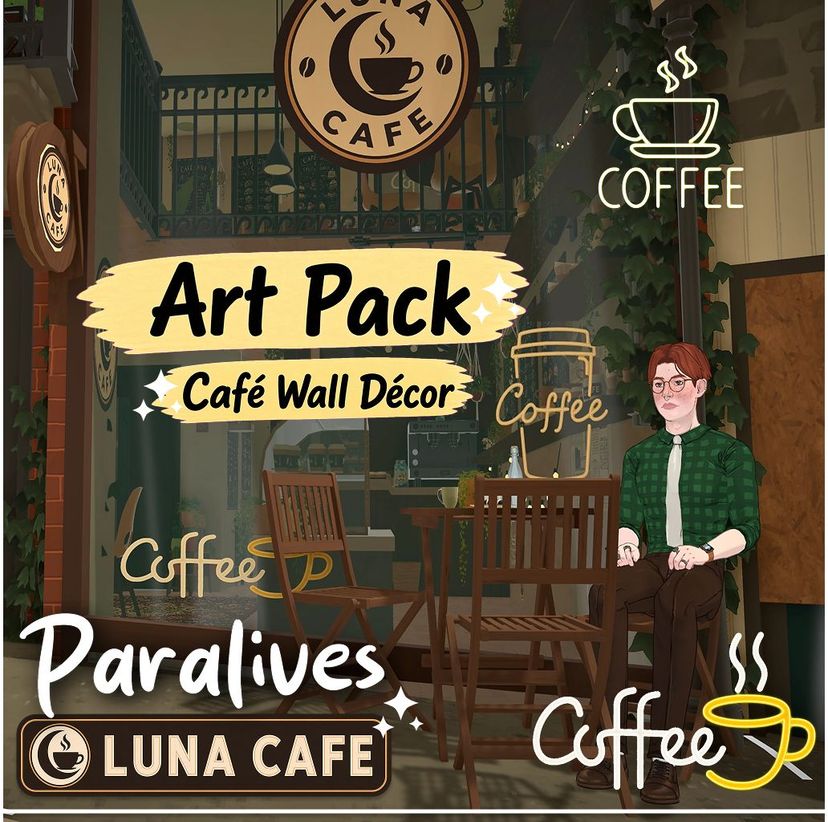 Luna Cafe Art Pack