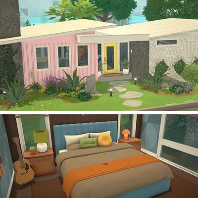 Mid-century pink