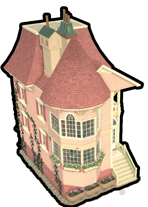 Pink Witchcore Townhouse