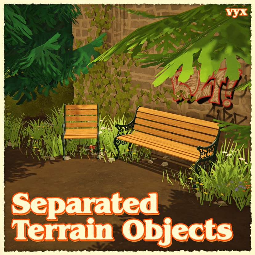 [vyx] Separated Terrain Objects