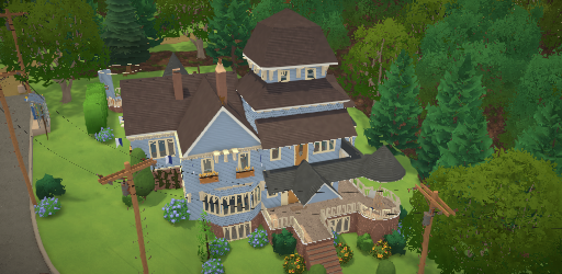 La grosse maison sur la colline