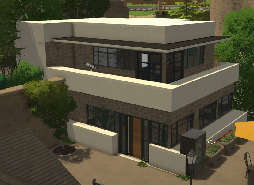 Modern corner