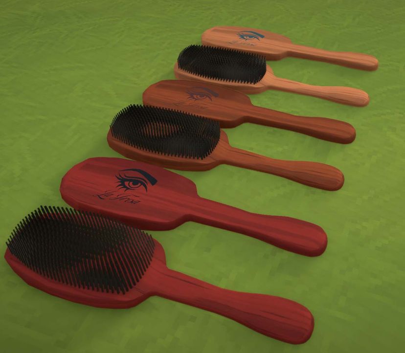 "La Fresa" Hair Brush (Thin)