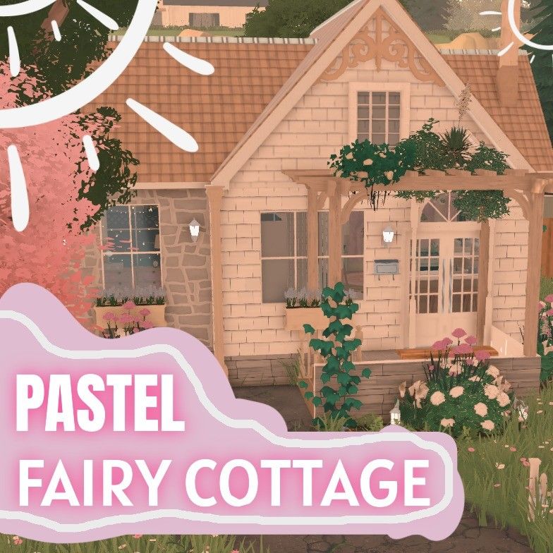 Cute Pastel Fairy Cottage