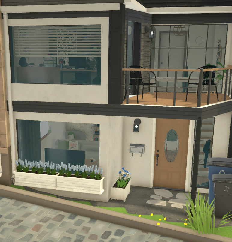 small town house