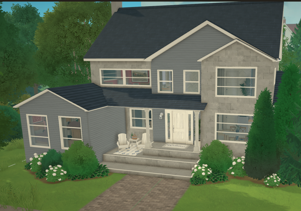Blue Suburban
