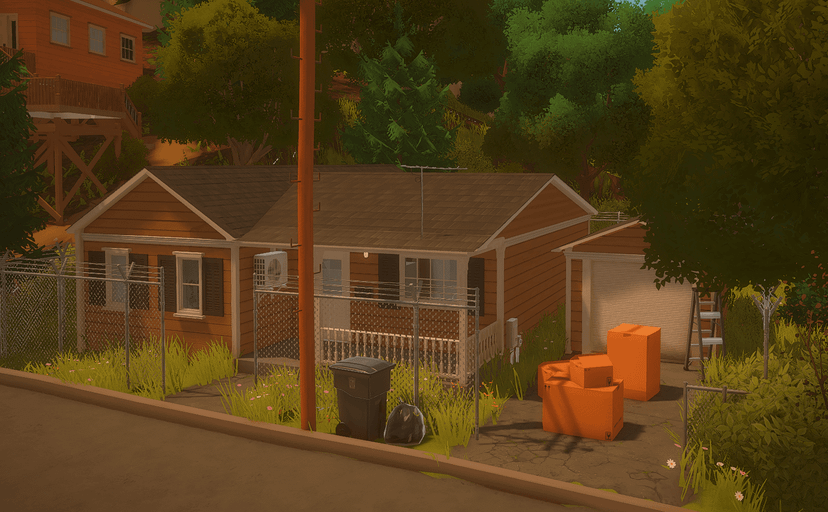 Brown Suburban House (Move-in Ready)