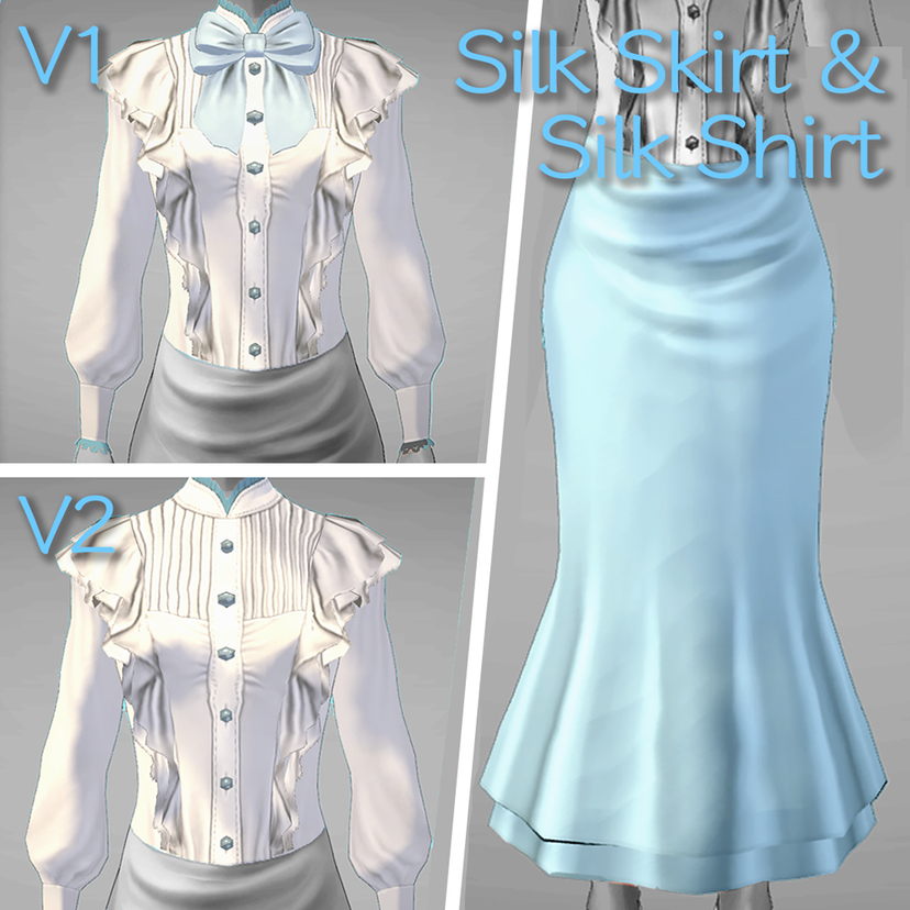 Silk two-piece set