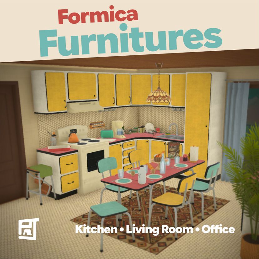 Formica Furnitures Retro Collection - Paj