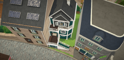 Queen Anne Inspired Townhouse