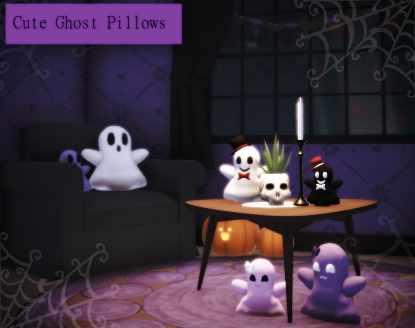 Cute Ghost Pillow <3