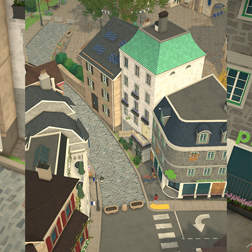 4-story city house