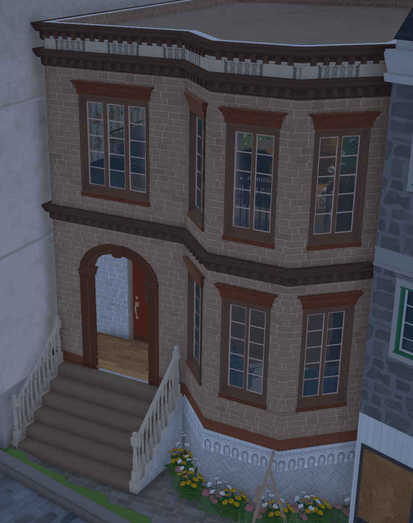 1890s brick townhouse