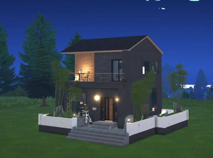 Japanese Modern Style Two-Story House