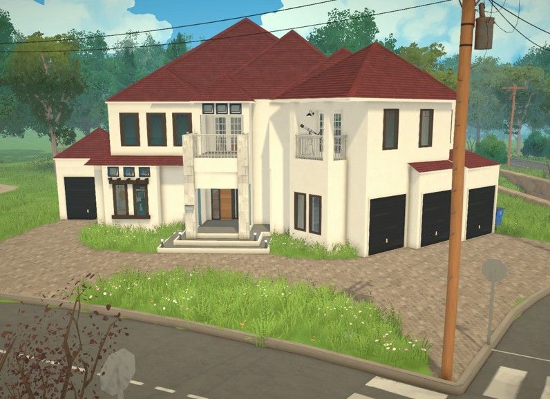 Contemporary Mediterranean Mansion