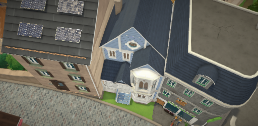 Blue Townhouse