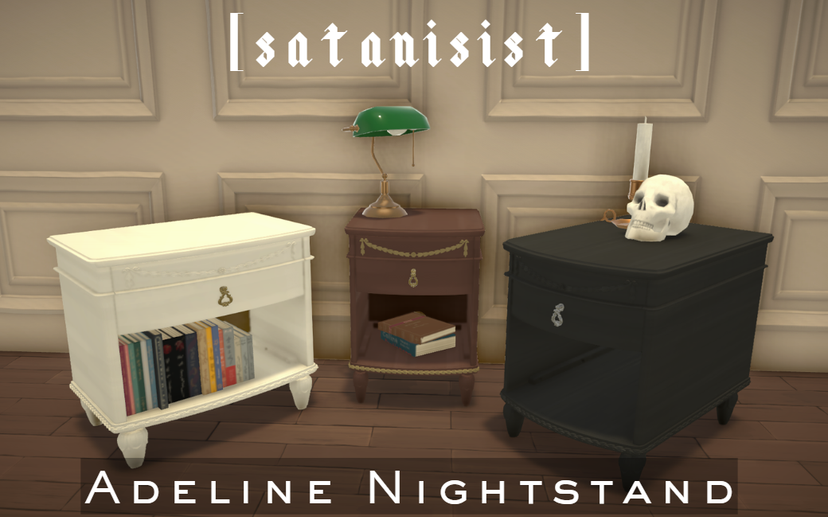 [satanisist] Adeline Nightstand